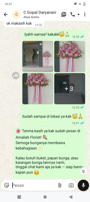 Pengiriman Karangan Bunga Margorejo