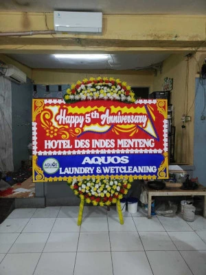 Papan Bunga di Margorejo